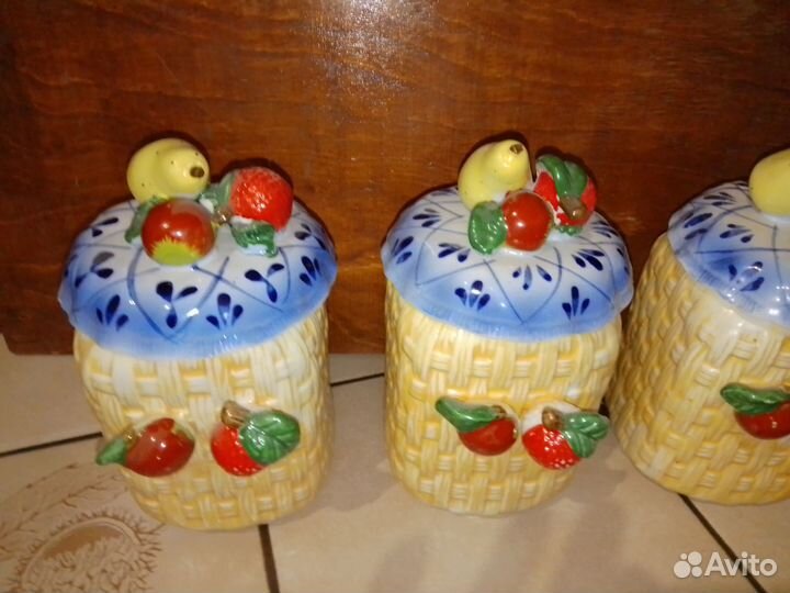 Новый Керамический Набор для сыпучих