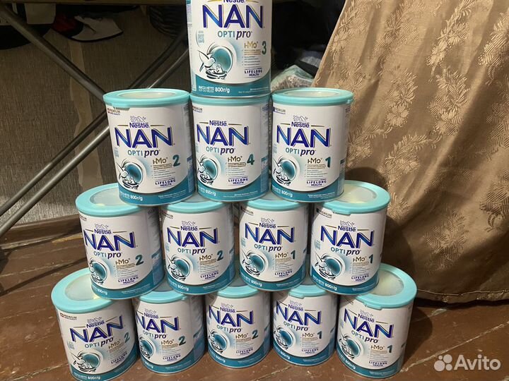 Детское питание смесь Nan optipro