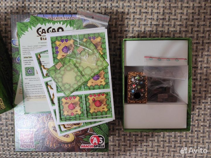 Настольная игра Cacao + Chocolatl + Diamant