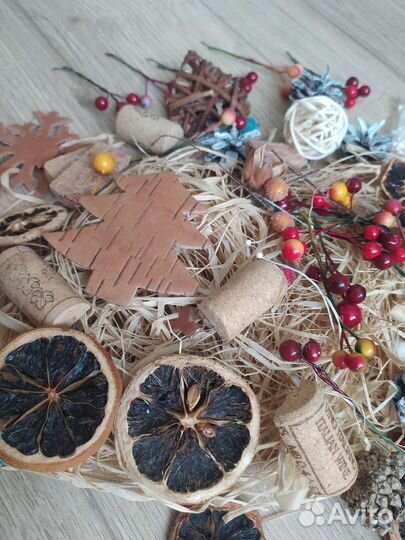 Поделки Материалы для творчества новогодних украше