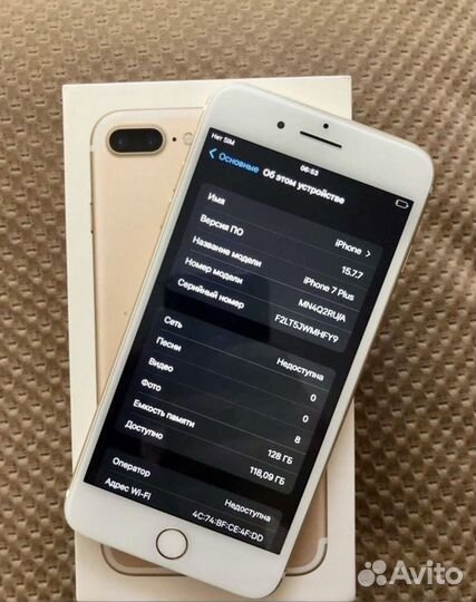 iPhone 7 Plus 128gb Gold