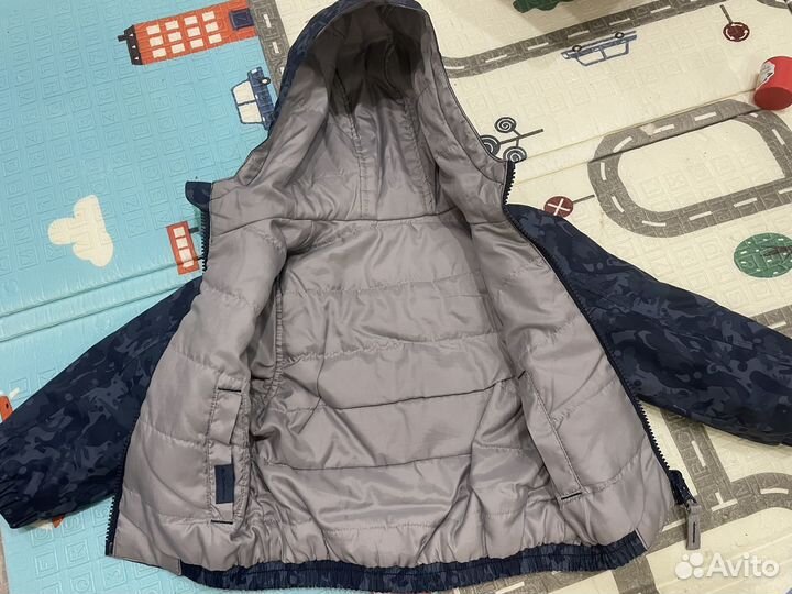 Тонкая куртка детская decathlon 86