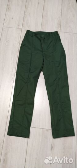 Офисная военная форма с длинным рукавом зеленая