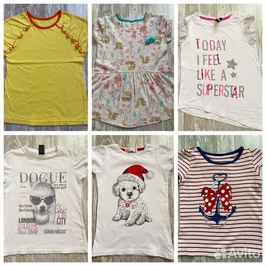 Пакет вещей для девочки 104 110