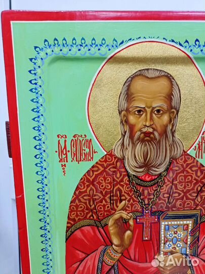 Икона старинная.Св.Димитрий