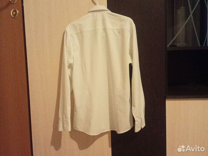 Школьная белая рубашка рeplos 152-158