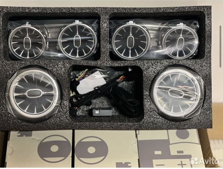 Воздуховоды с подсветкой Mercedes W213 W222