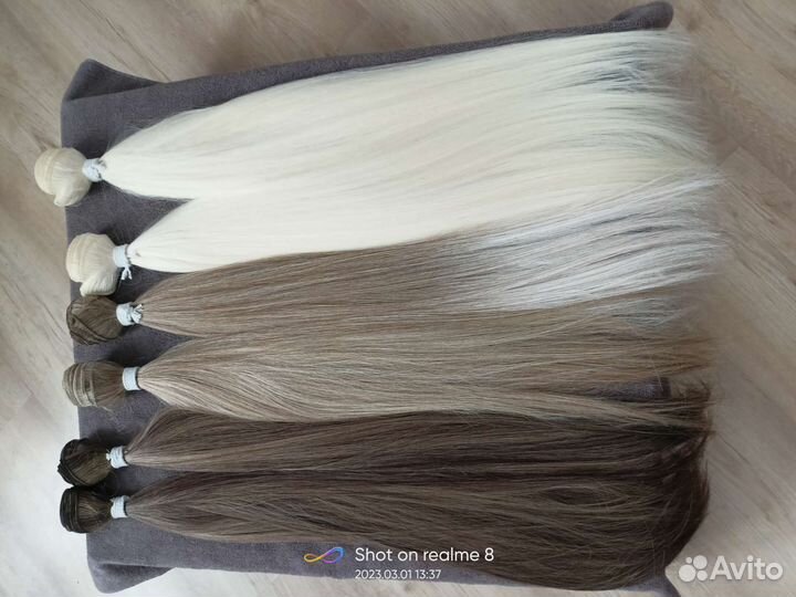 Биопротеиновые волосы для наращивания