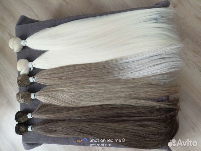 Биопротеиновые волосы для наращивания