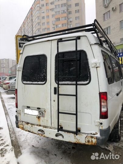 Лестница на автомобиль Газель (сталь)