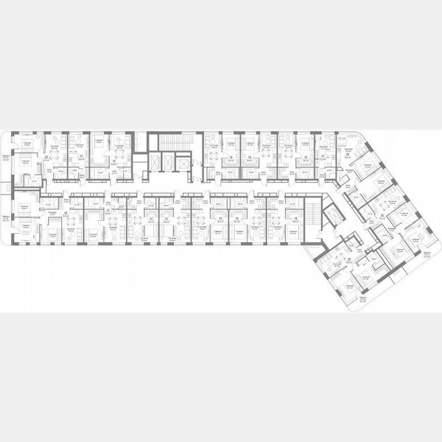 1-к. квартира, 40,1 м², 9/11 эт.
