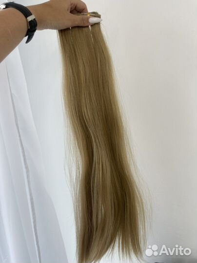 Волосы на заколках