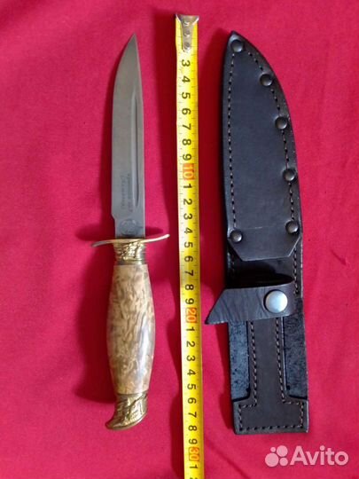 Финка нквд, кованая, хв-5, Алмазка, ручной работы