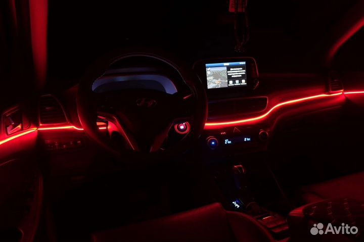 Атмосферная подсветка салона