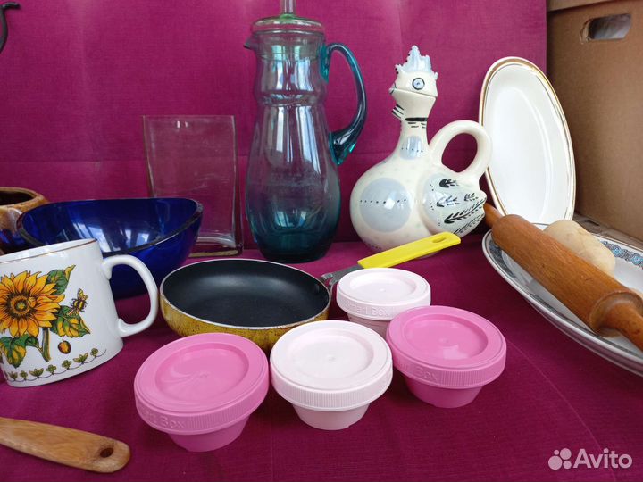 Огромный набор посуды