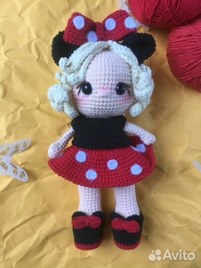 Кукла Кошечка вязаная