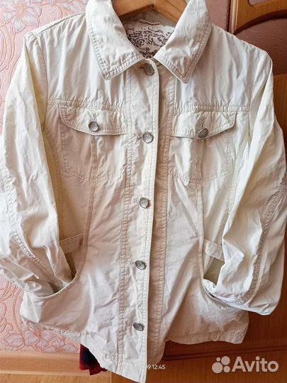 Ветровка женская 50 размер.100 хлопок