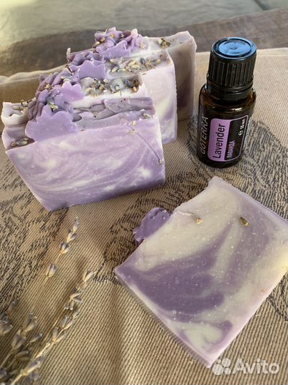 Мыло Лаванда ручной работы