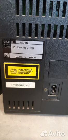 Музыкальный центр samsung max 440