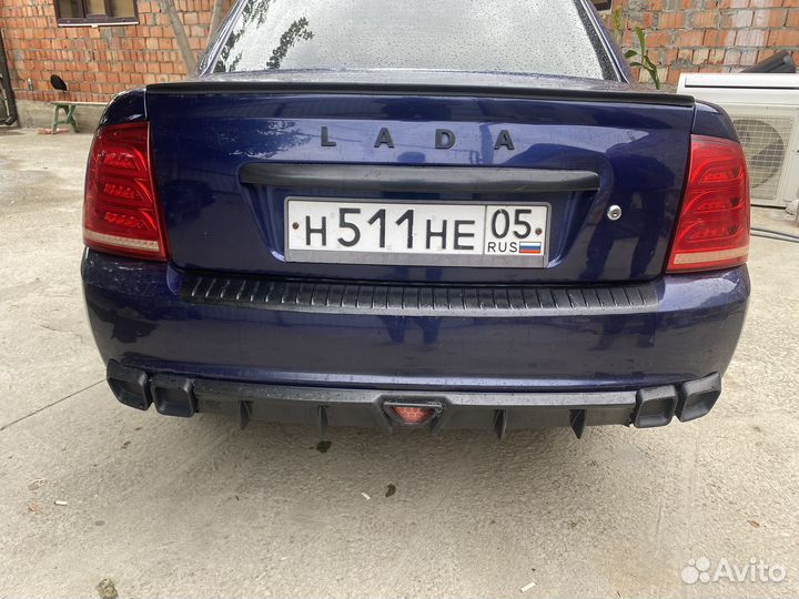 Бампер на приору