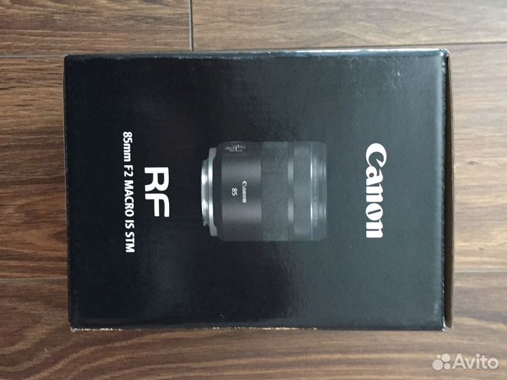 Canon RF 85mm f/2 Macro IS STM Новый-Гарантия