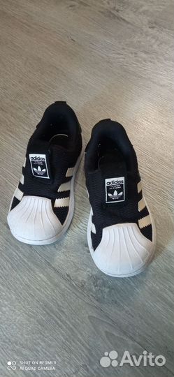 Слипоны кеды кроссовки летние детские adidas 21-22