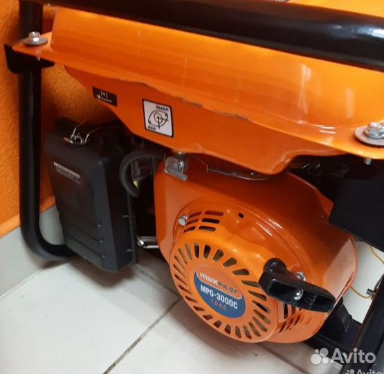 Бензиновый генератор 3кВт MaxPiler MPG-3000C 3-k