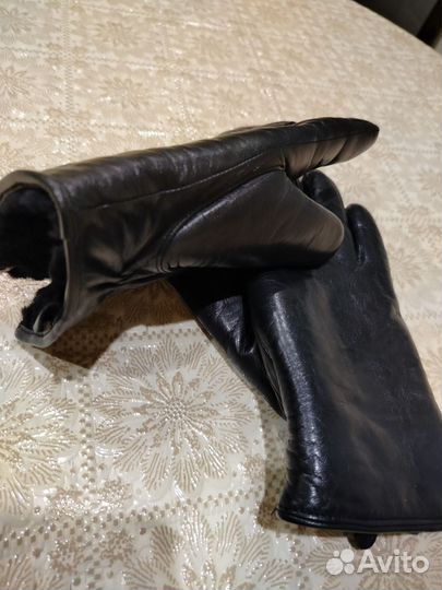 Мужские кожаные перчатки