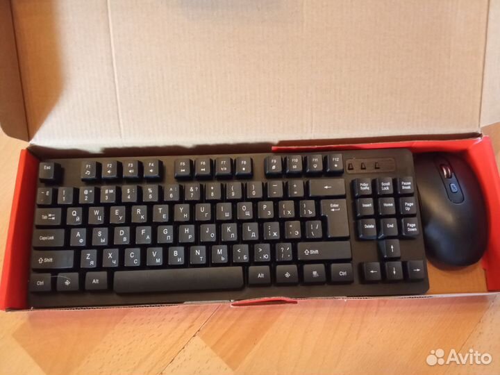 Набор клавиатура и мышь dexp km-1203BU бспроводной