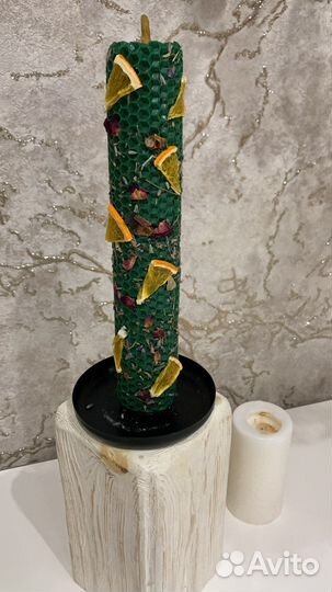 Свечи восковые ручной работы