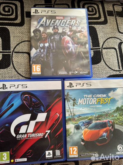 Игры на ps5 диски