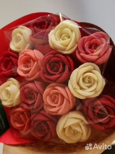 Букет из шоколадных роз