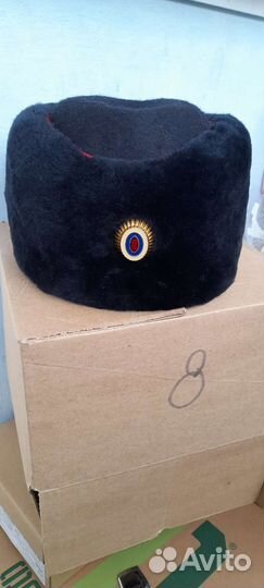 Шапка зимняя полиция женская