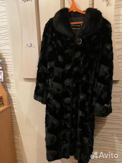 Шуба норковая 48 50 бу