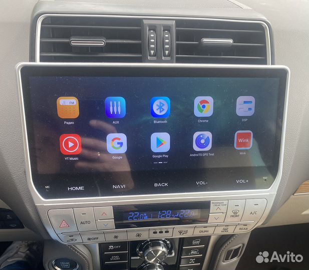 Магнитола toyota land cruiser prado 150 2018