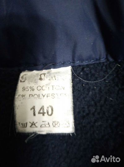 Пуховик для девочки 140