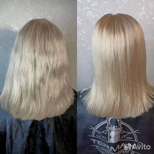 Кератиновое выпрямление и ботокс волос