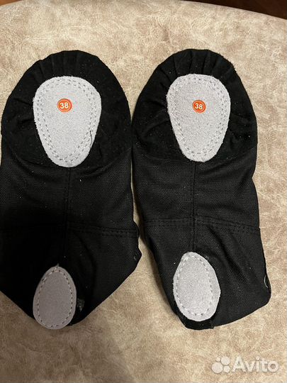 Чешки для танцев 38