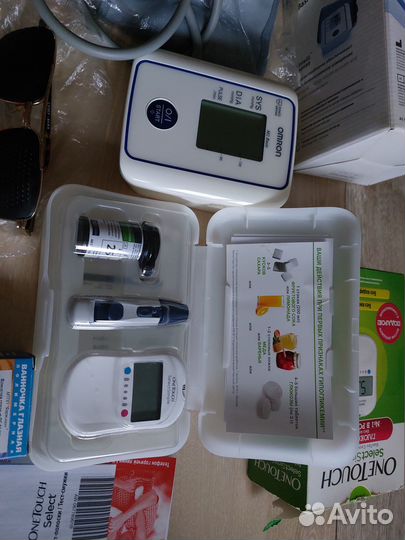 Рефлектор, тонометр, глюкометр