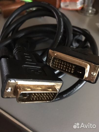 Кабель для компьютера dvi (3 метра)