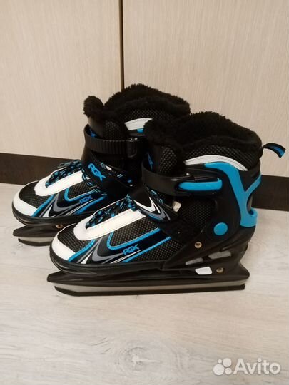 Коньки ледовые раздвижные