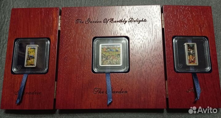 Острова Кука Набор Сад наслождений Босх Серебро