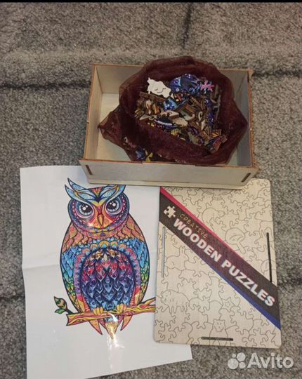 Деревянные пазлы