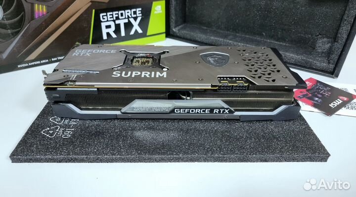 Видеокарта MSI GeForce RTX 3070 Suprim X