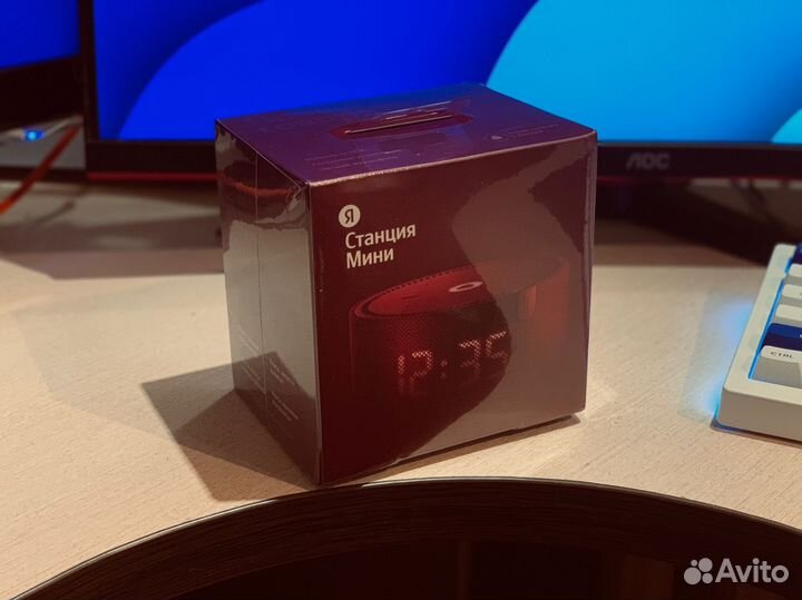 Новая Яндекс Станция Мини 2 с часами