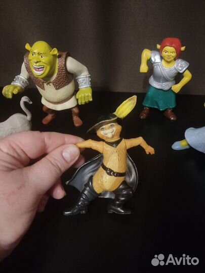 McDonalds Shrek, Шрек Фиона осёл кот в сапогах