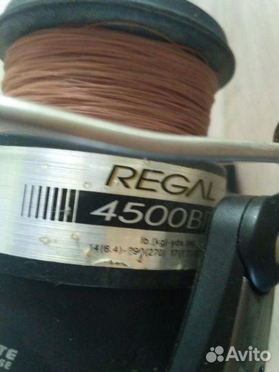 Спининг Mikado и Катушка daiwa regal