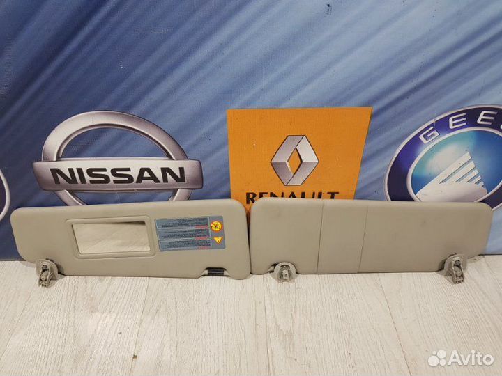 Козырек солнцезащитный Renault logan