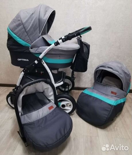Коляска Verdi optima babies 3 в 1