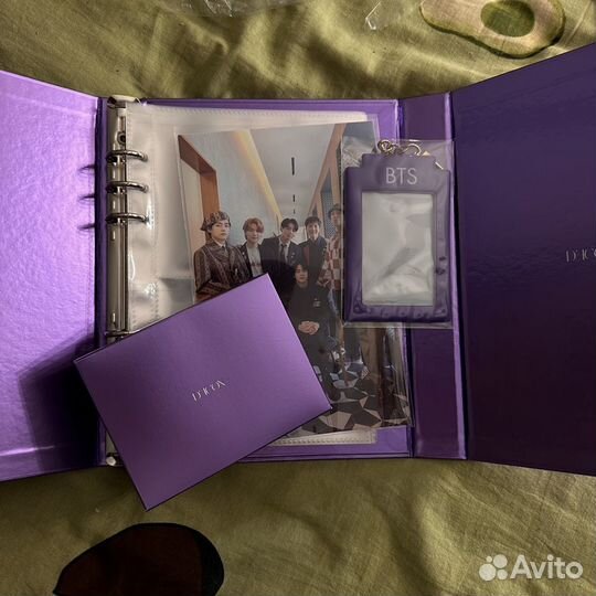 Биндер BTS dicon photocard 101 custom book